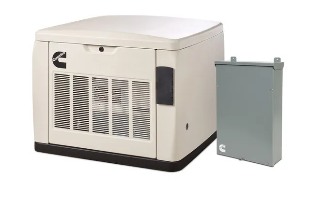Cummins RS20 home standby generator with transfer switch