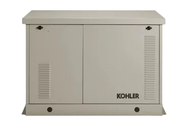 Kohler standby generator in a sound enclosure
